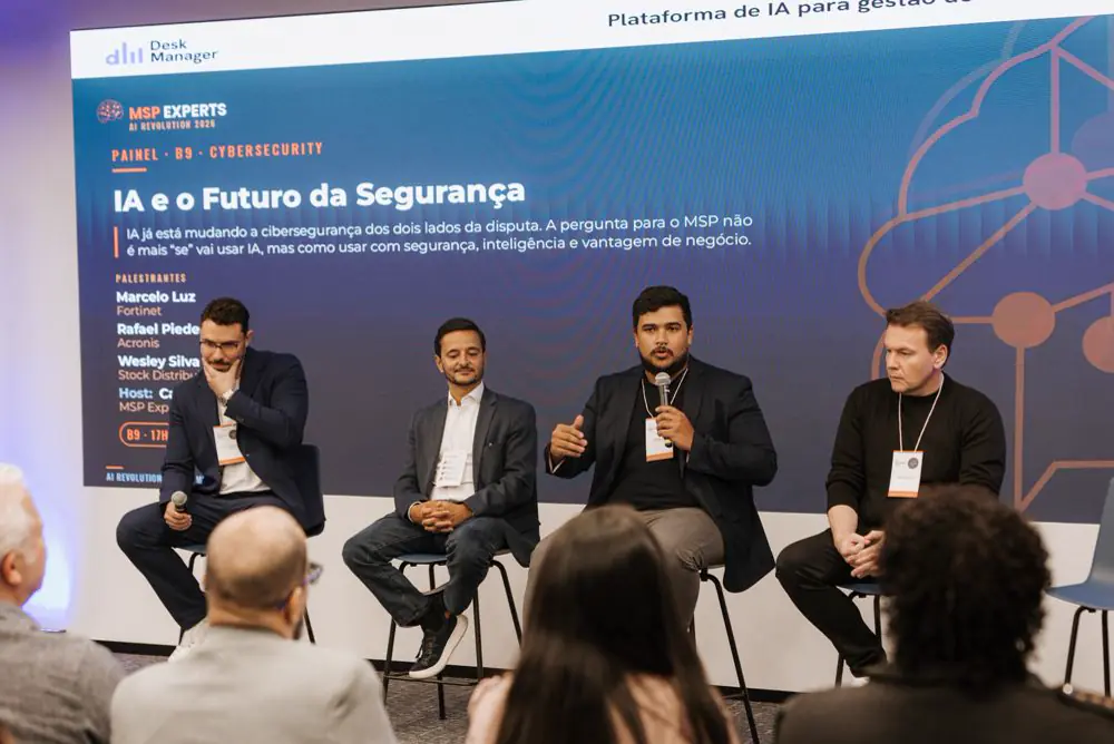 Painel sobre IA e o futuro da segurança